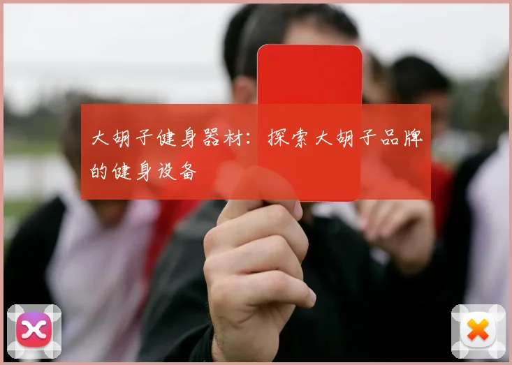 大胡子健身器材：探索大胡子品牌的健身设备
